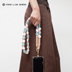 Handmade Crochet Daisy Flower Phone Strap