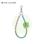 Colorful Braided Phone Straps Bead Wrist Lanyard